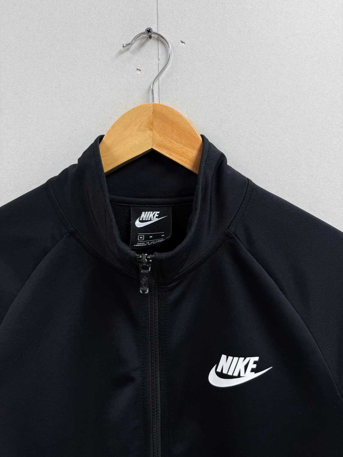 남성 95-100 / 나이키 트레이닝 져지 집업 블랙 상품이미지4