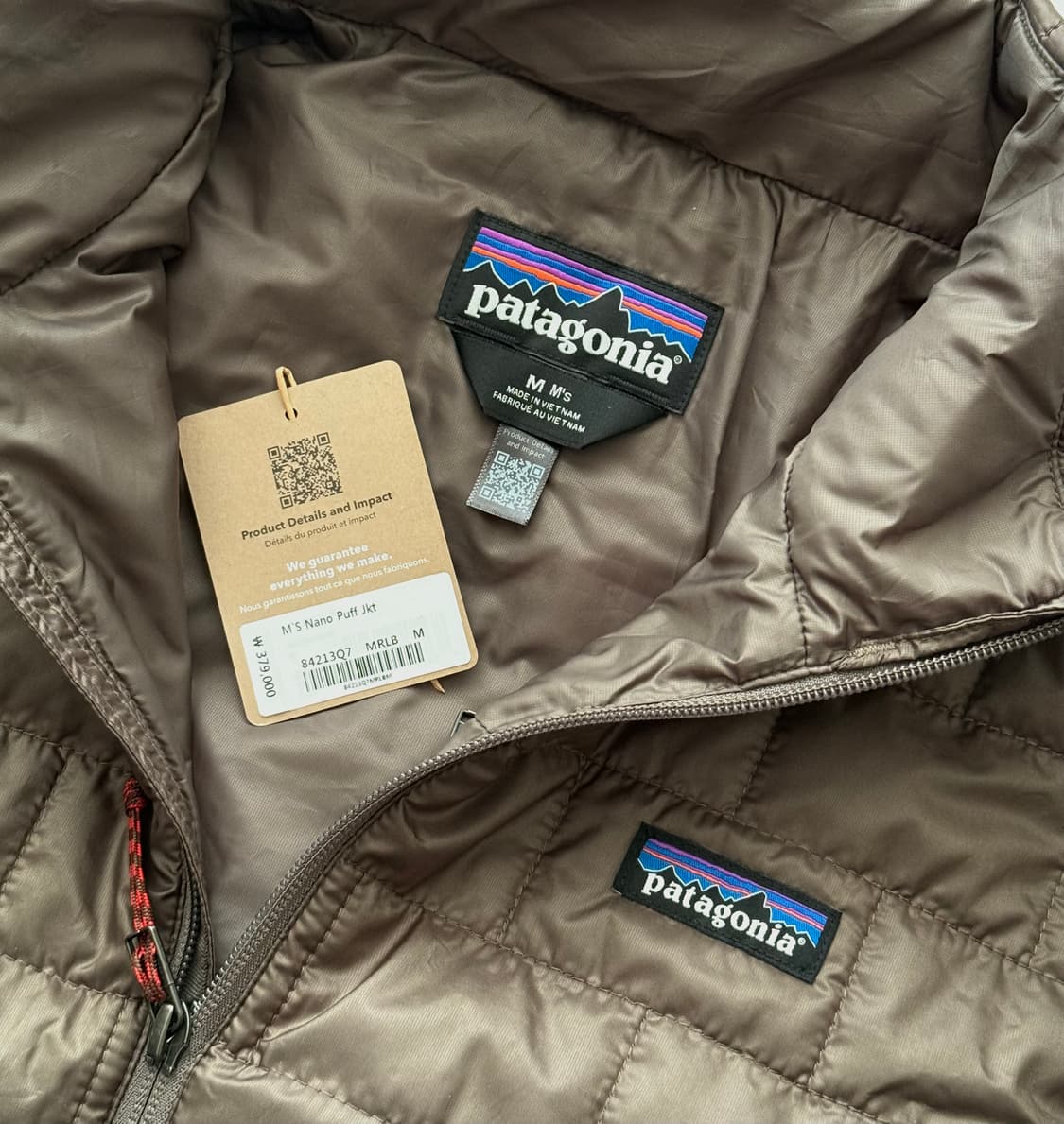 [M] 파타고니아 25fw 멘즈 나노 퍼프 재킷 말로우 브라운 상품이미지3