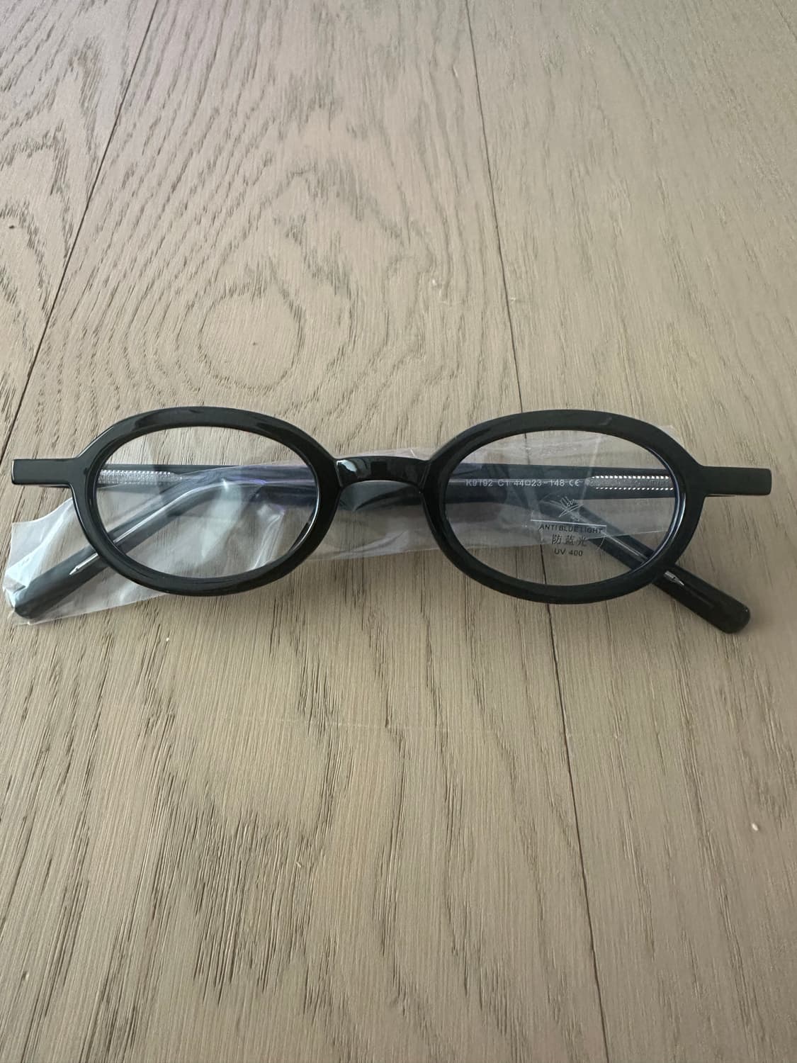 스몰 라운드 밤티 안경(블랙) 상품이미지2