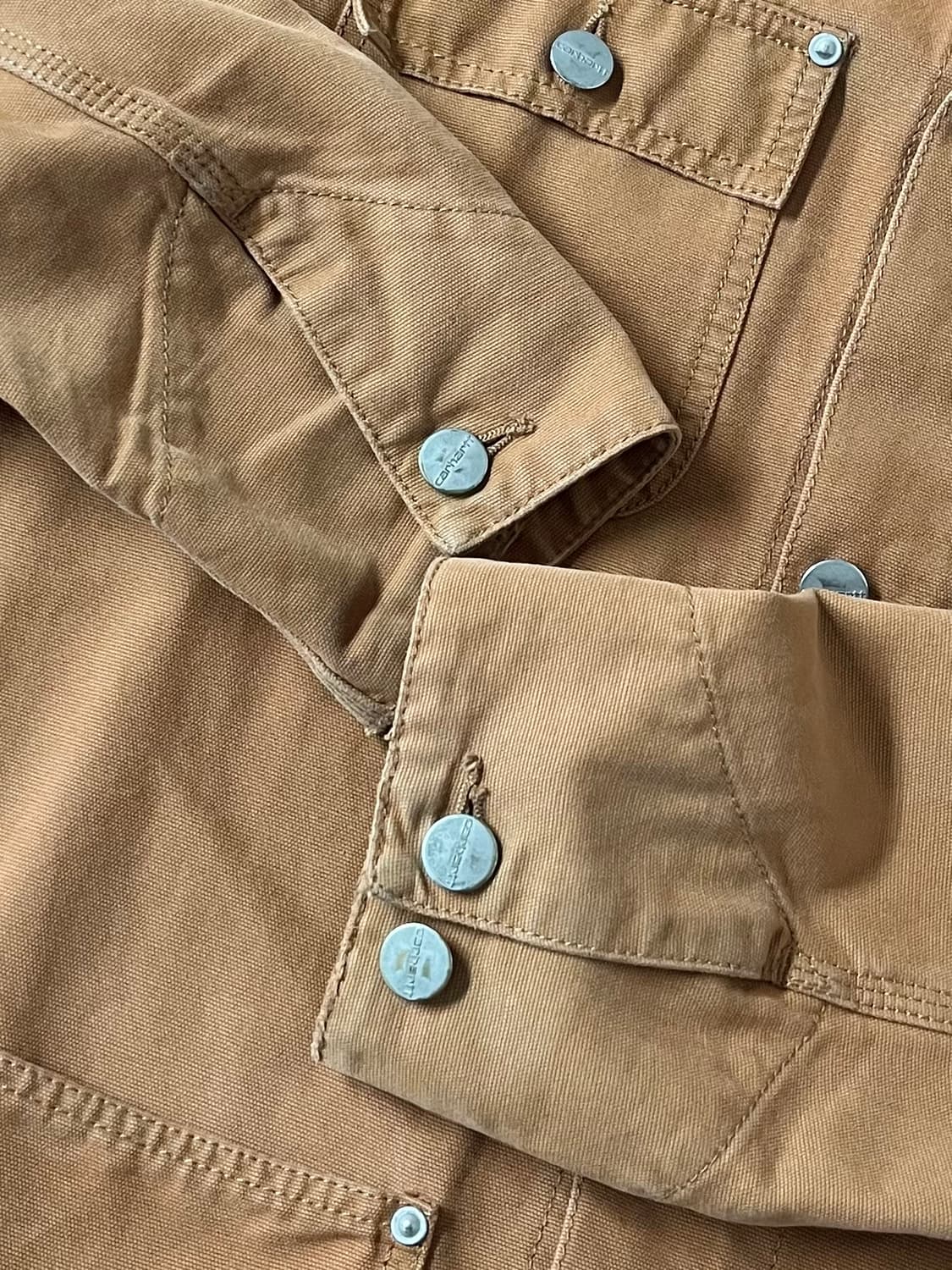 L) 칼하트 미시간 코트 자켓 브라운 상품이미지10