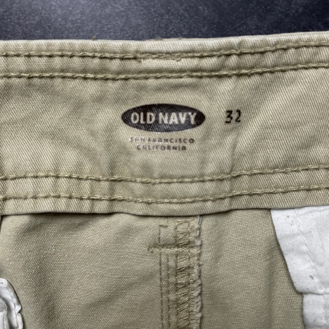 OLD NAVY 올드네이비 베이지 코튼 카고 하프 팬츠 A00765 상품이미지8