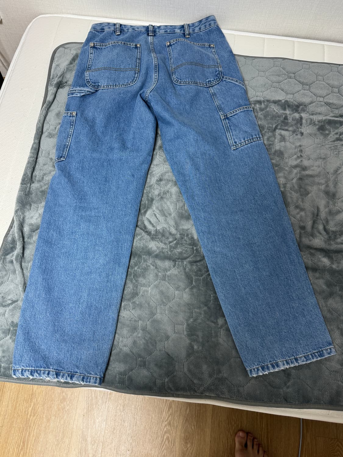 ZARA 더블니 카펜터 데님 팬츠 32 상품이미지3