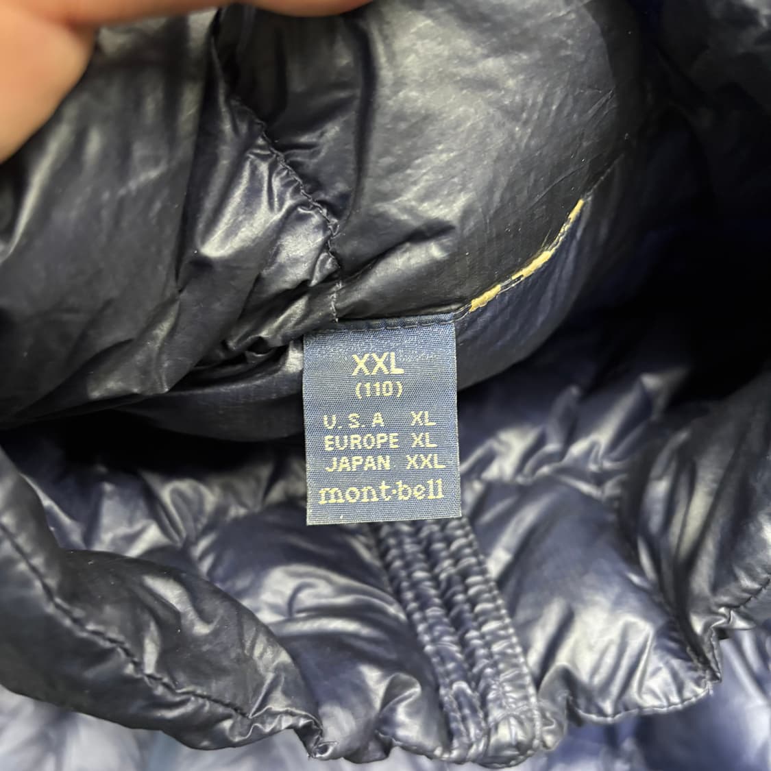 (105)몽벨플라즈마1000경량패딩 상품이미지9
