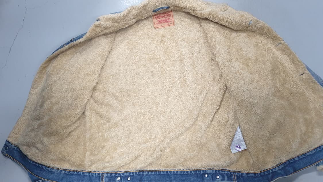 리바이스 양털 데님  쉐르파 트러커 자켓xxl 상품이미지7