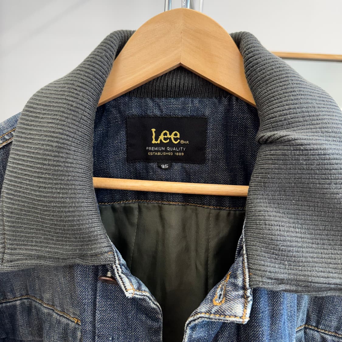 90s Lee 데님 트러커 자켓 (M)   상품이미지6