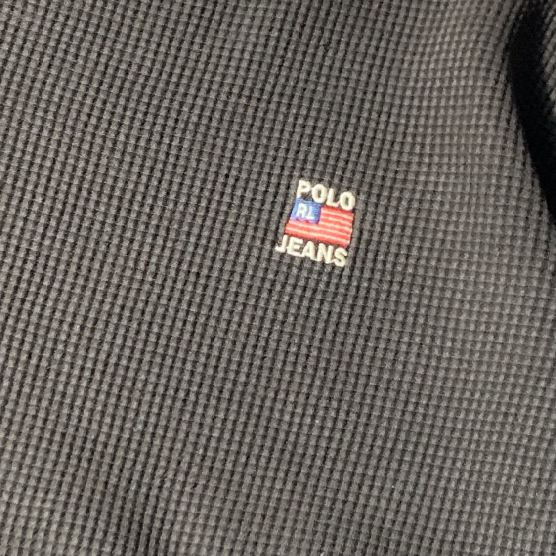 폴로 와플 롱 슬리브  상품이미지2