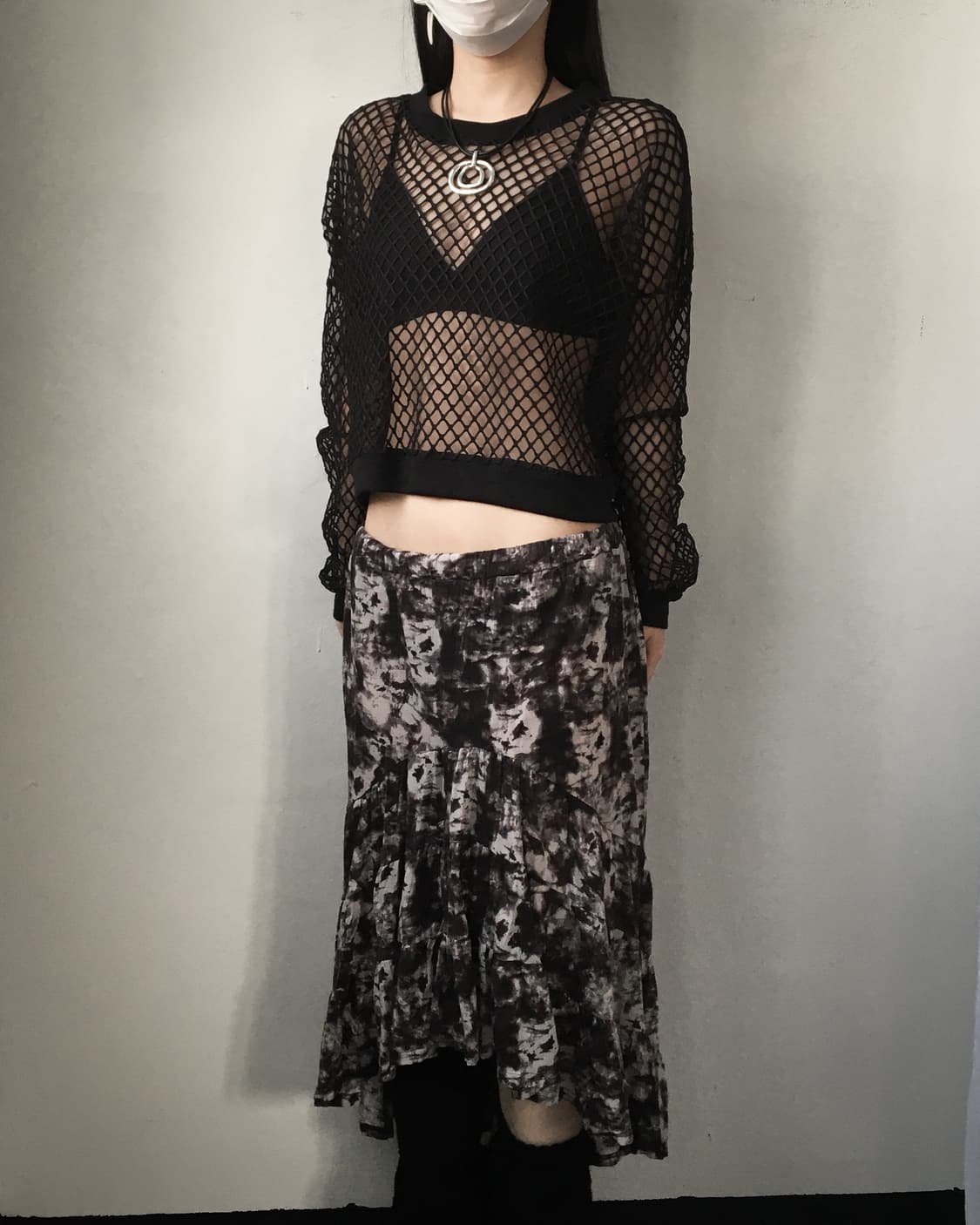 Punching net top 상품이미지3