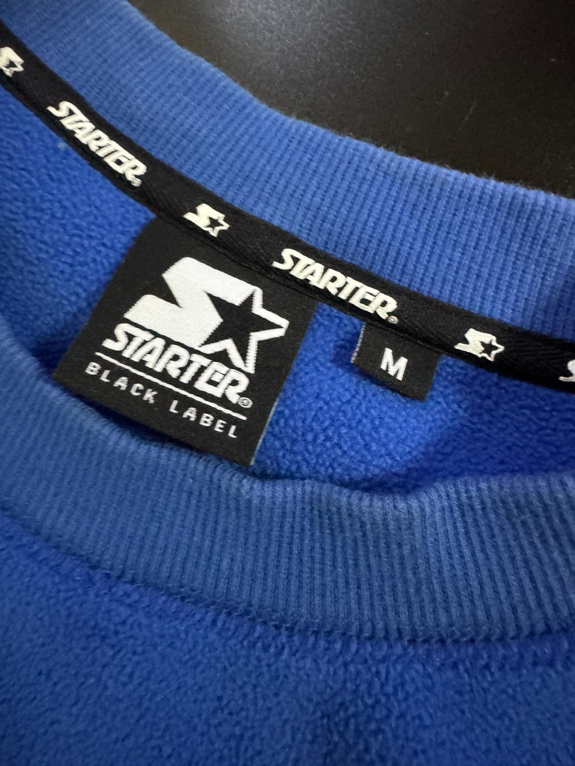 스타터 STARTER 오버핏 플리스 맨투맨 M ~ L 상품이미지3
