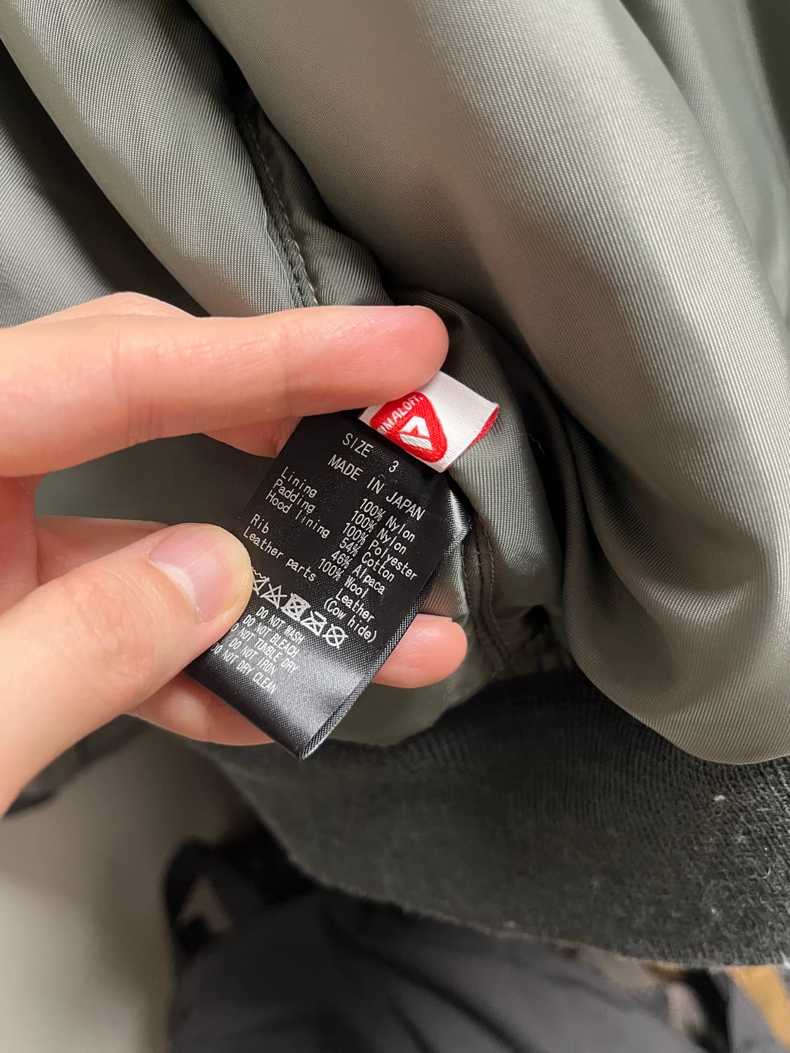 Marka 마카 N-2B 블루종 세이지 그린 3사이즈 상품이미지6