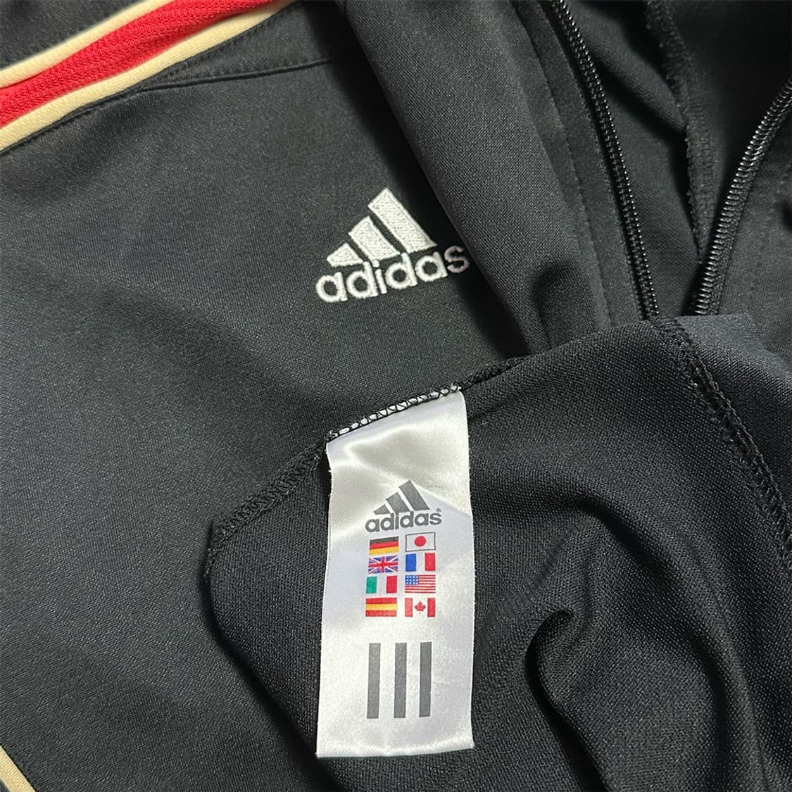 아디다스 배색 파이핑 트랙탑 져지 상품이미지6