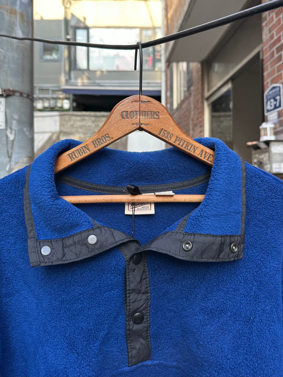 90s 울리치 신칠라 스낵티 후리스 풀오버 made in usa 상품이미지3