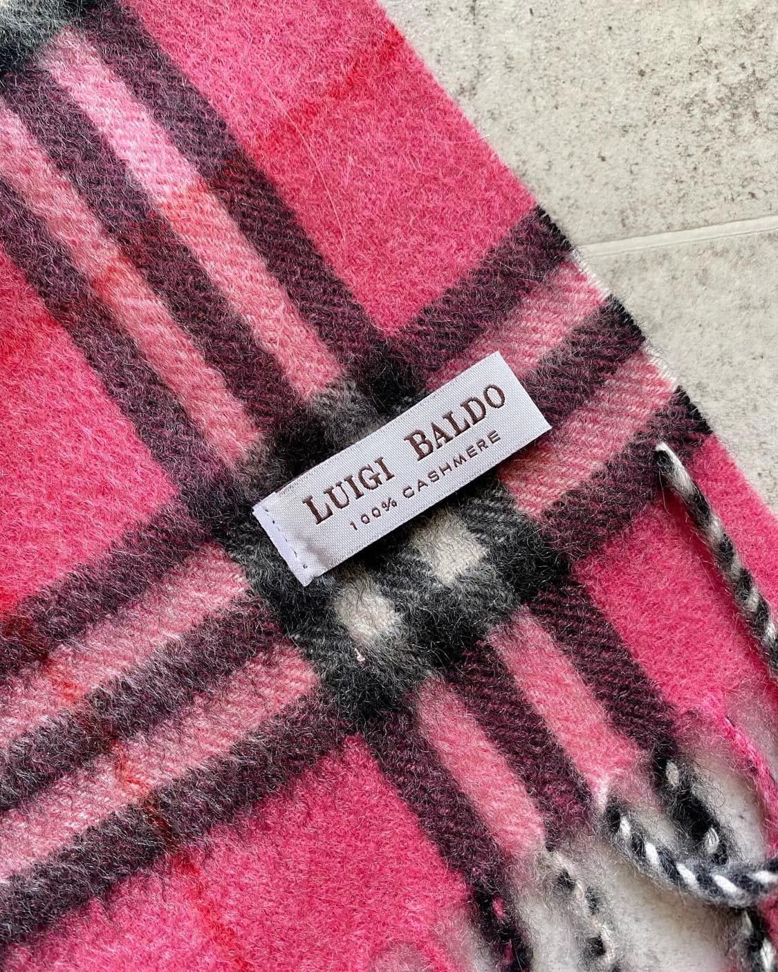 Luigi Baldo Cashmere Muffler 상품이미지4