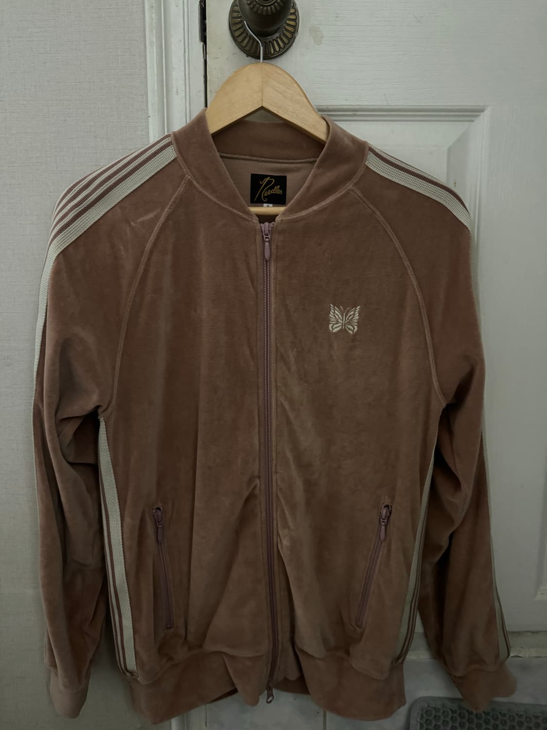 니들스 R.C. 트랙 자켓 벨루어 올드 로즈 상품이미지2