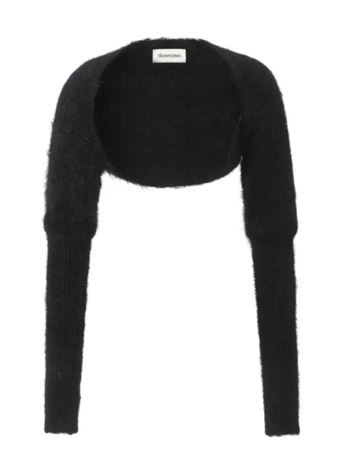 (새제품) 쓰리타임즈 트위티 볼레로 블랙 상품이미지1