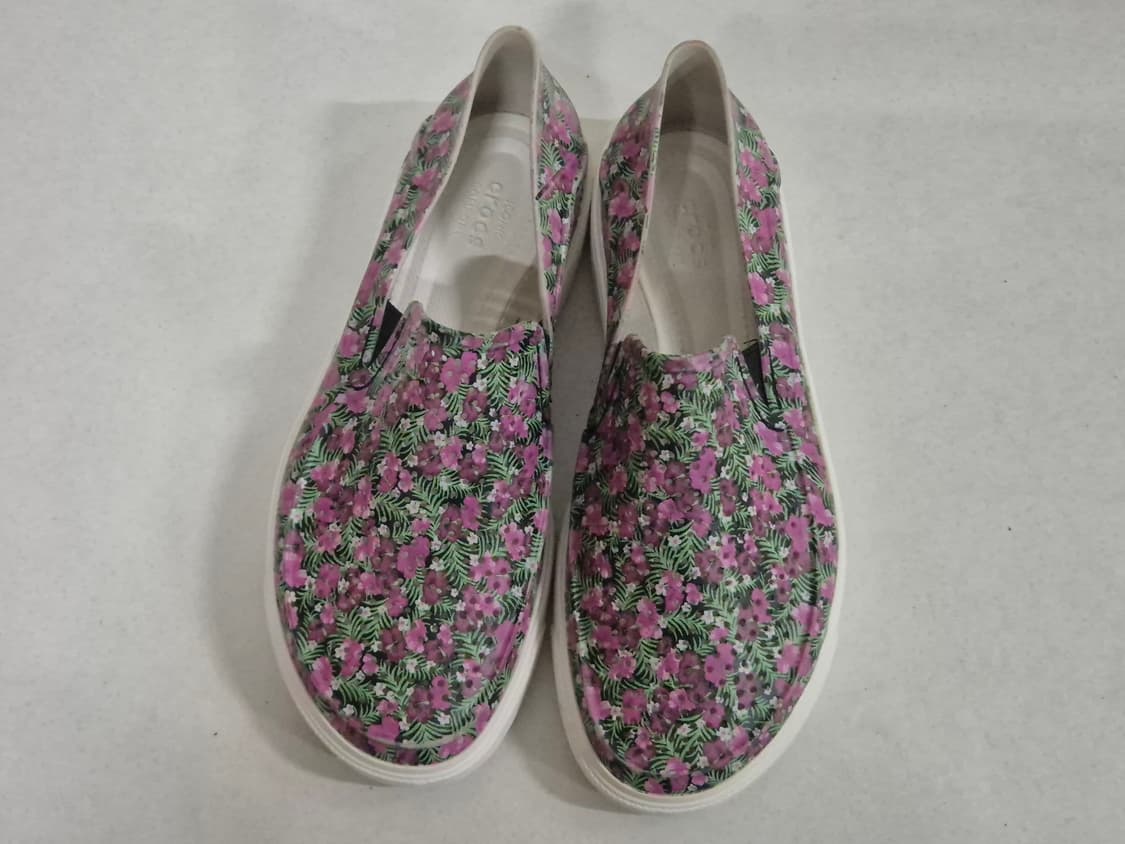 크록스 플라워 패턴 슬립온(235) 상품이미지2