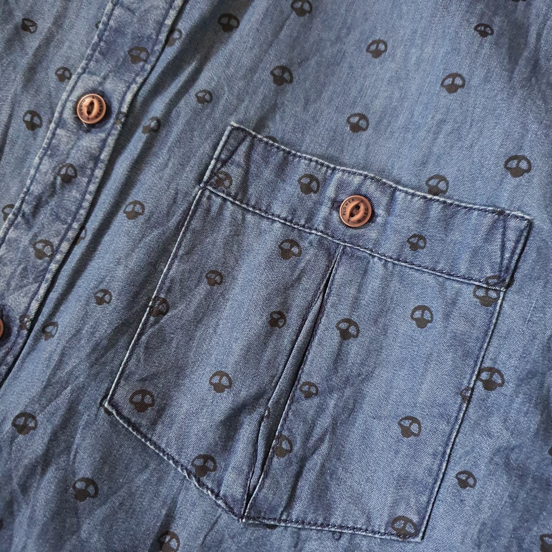 미국 수입 샴브레이 셔츠 no.61 상품이미지5