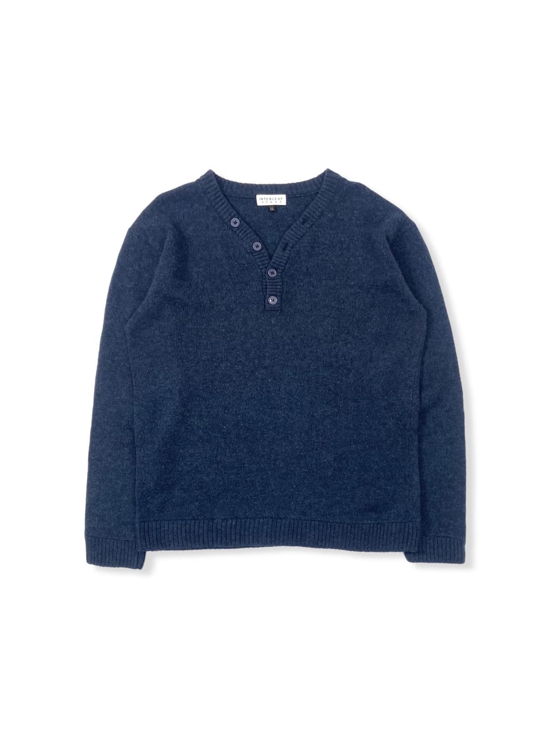 JPN Blue henry neck knit 상품이미지1