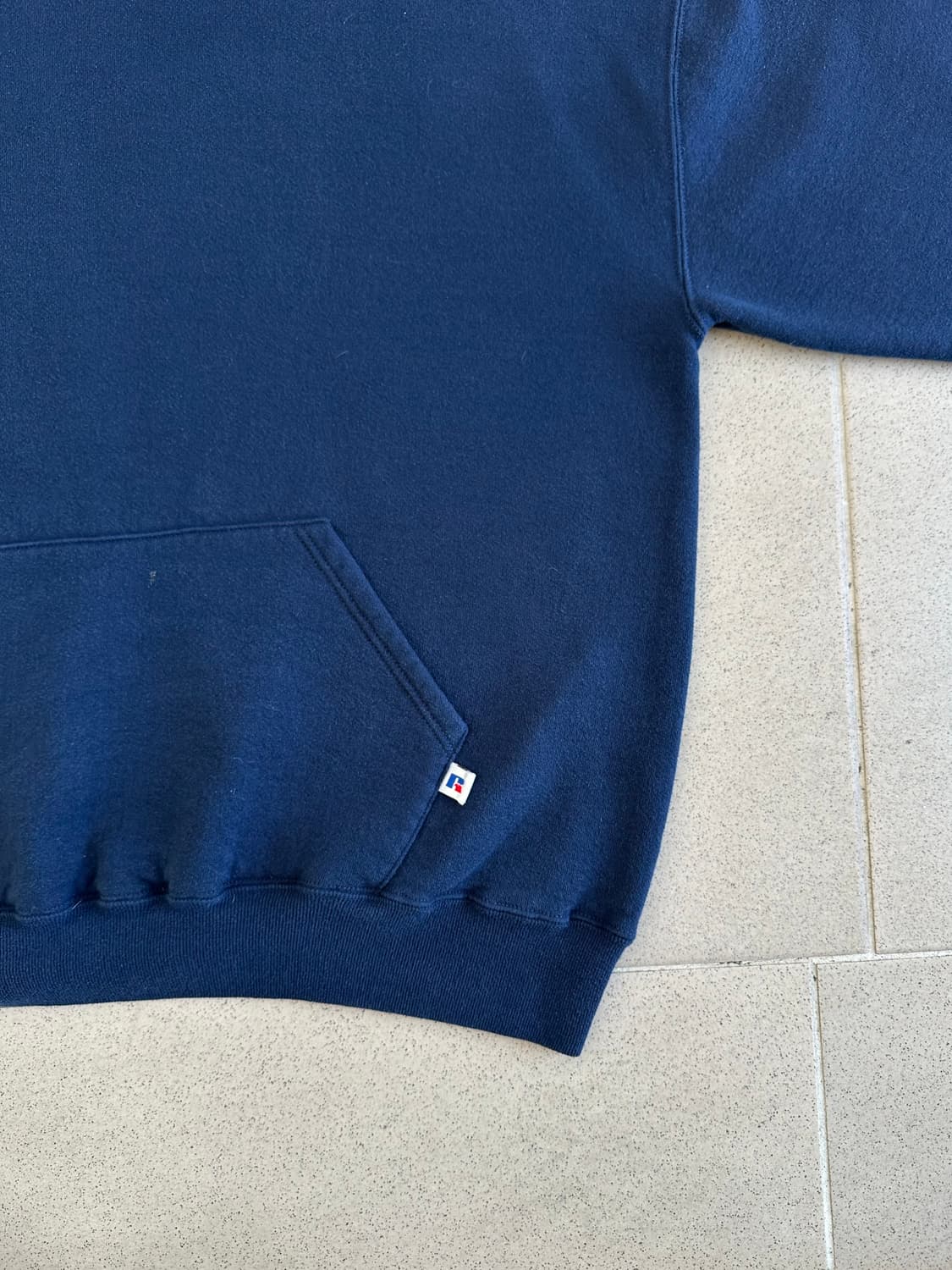 90s 빈티지 러셀 후드 네이비 XL USA 상품이미지3