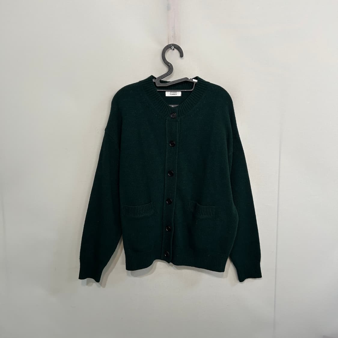 톰보이 2021 그린 니트 가디건 F  상품이미지1