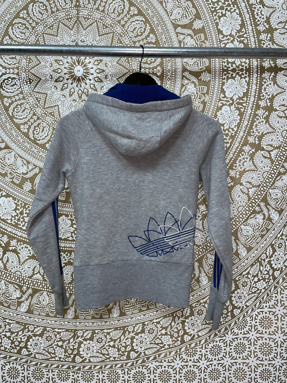 아디다스 여성 유로파 배색 기모 후드집업  상품이미지5