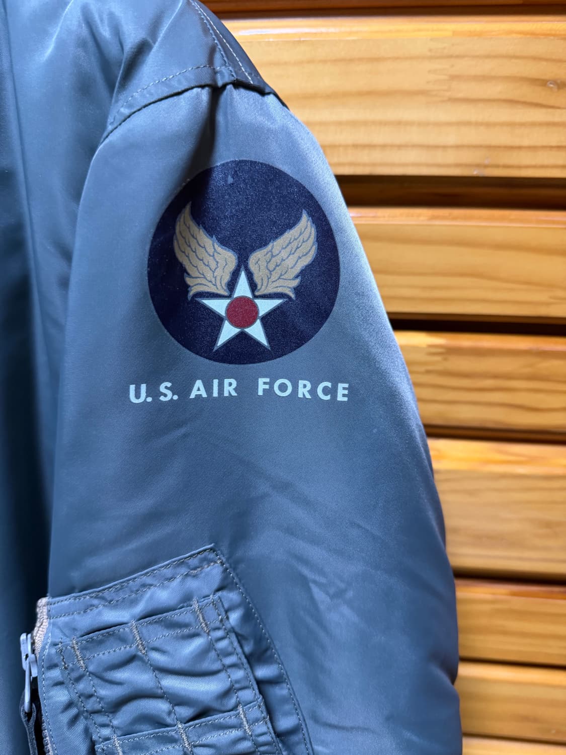 버즈릭슨 MA-1 FLIGHT JACKET 알버트 터너 세이지그린 상품이미지2
