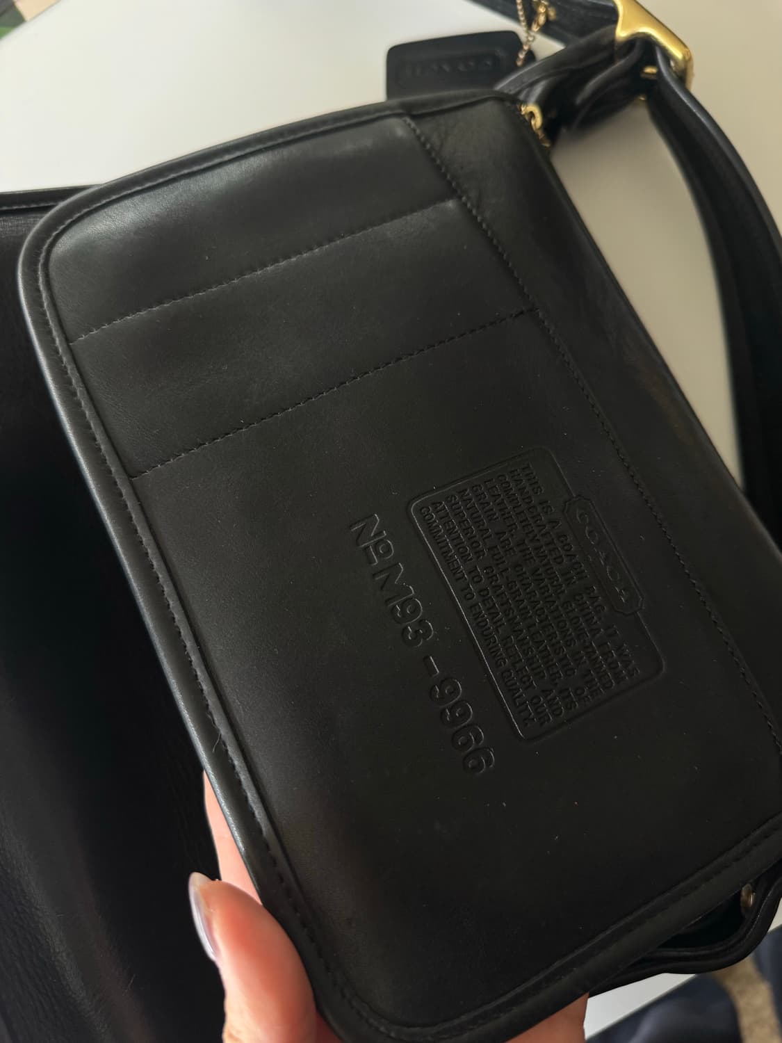 OLD COACH 코치 에르고 레더 숄더백 상품이미지9