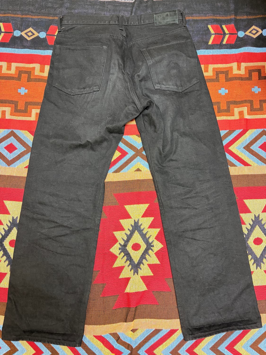 더블알엘 rrl 빈파포 블랙온블랙 34x32 상품이미지3