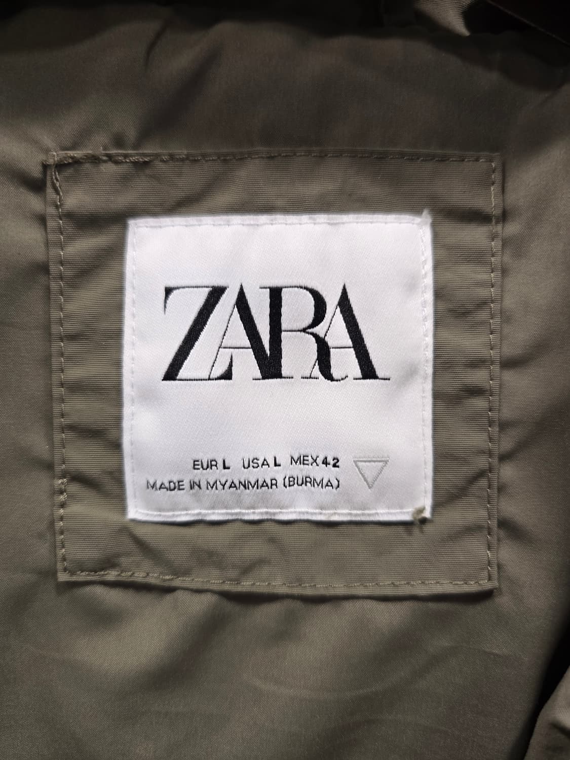 자라 ZARA 남성 바람막이 자켓 점퍼 L (100) 상품이미지7