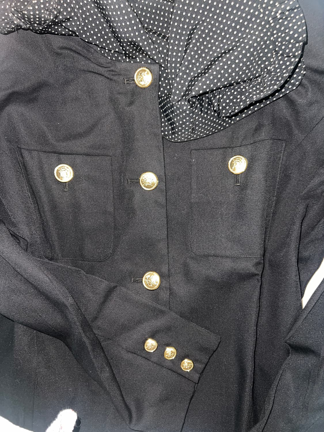 도트 금장단추 자켓 일본 dot jacket 상품이미지3