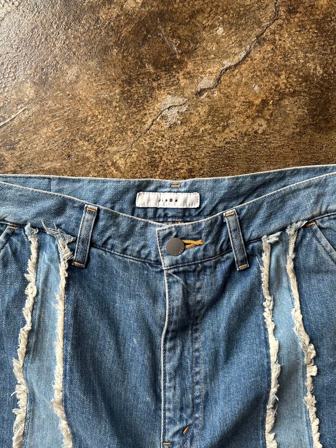 JieDa Switching Over Denim Pants 상품이미지3