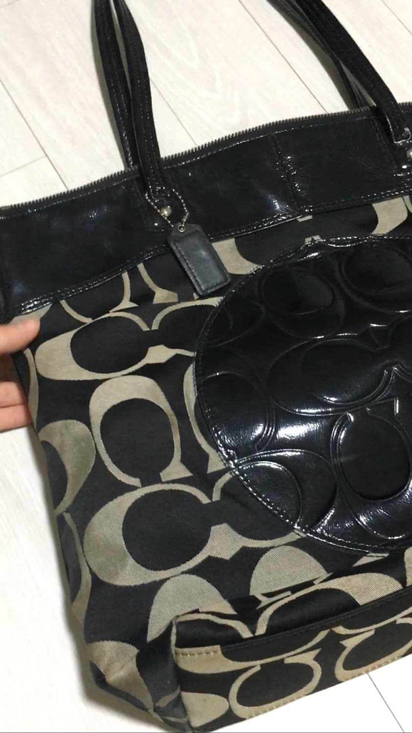 코치 시그니처 토트백(정품100%) 상품이미지7