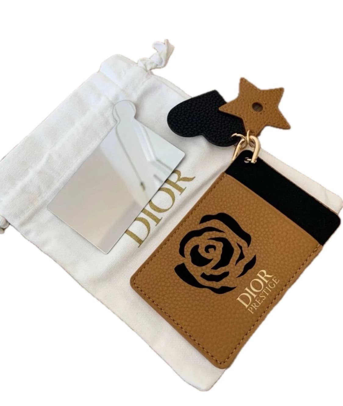 디올 미러 키링 카드지갑 + 파우치 세트 상품이미지3