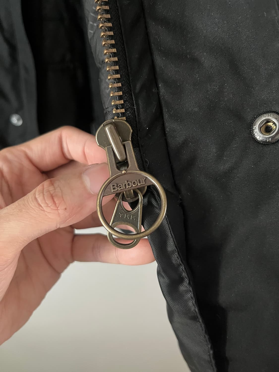 바버 인터네셔널 블랙웰 왁스자켓 블랙 / 105 상품이미지5