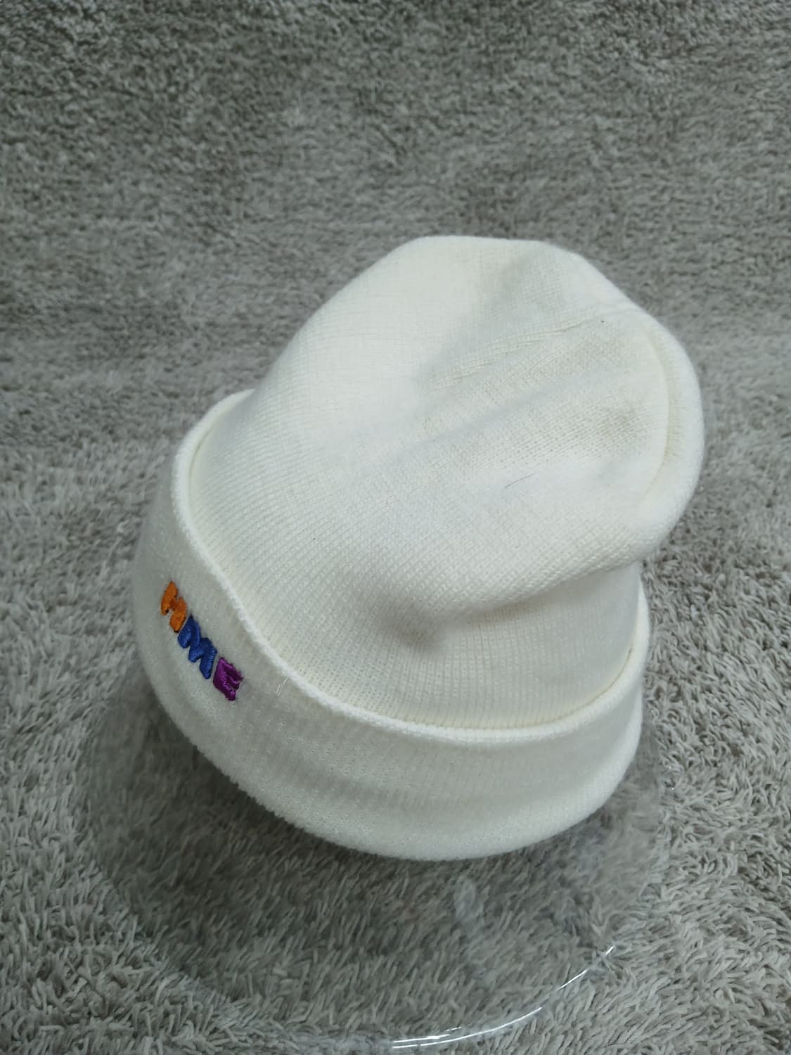 HME 흰색 니트비니 상품이미지2