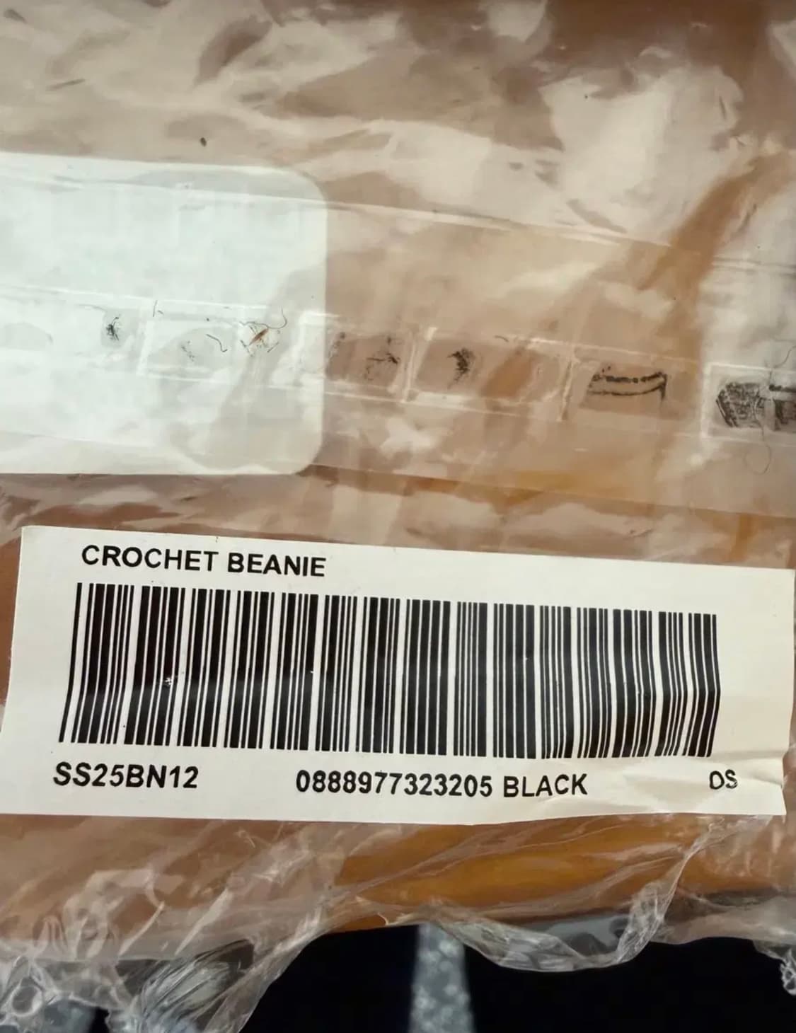 슈프림 크로셰비니 블랙 상품이미지2