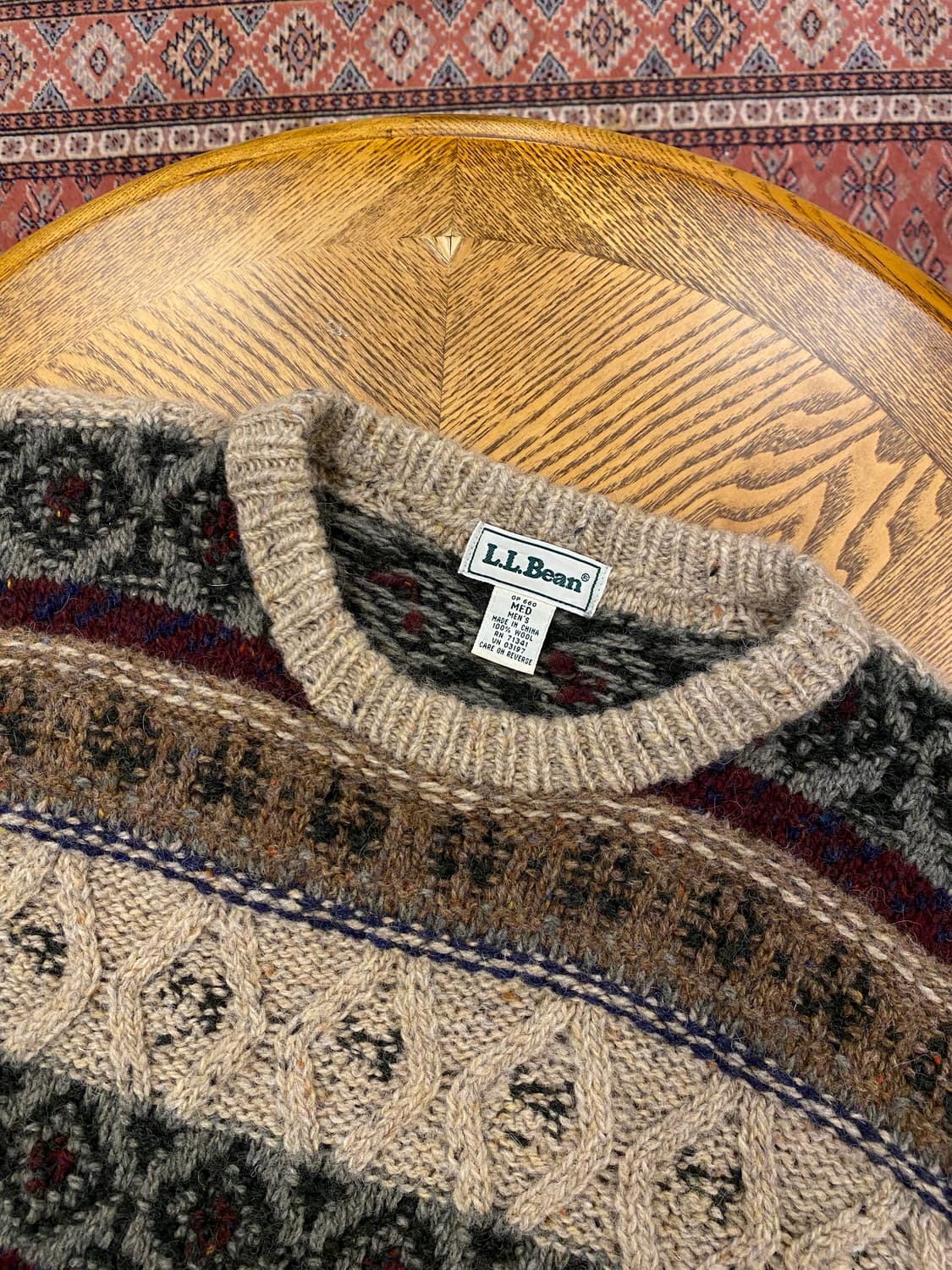 엘엘빈 헤비울 니트 스웨터 상품이미지9