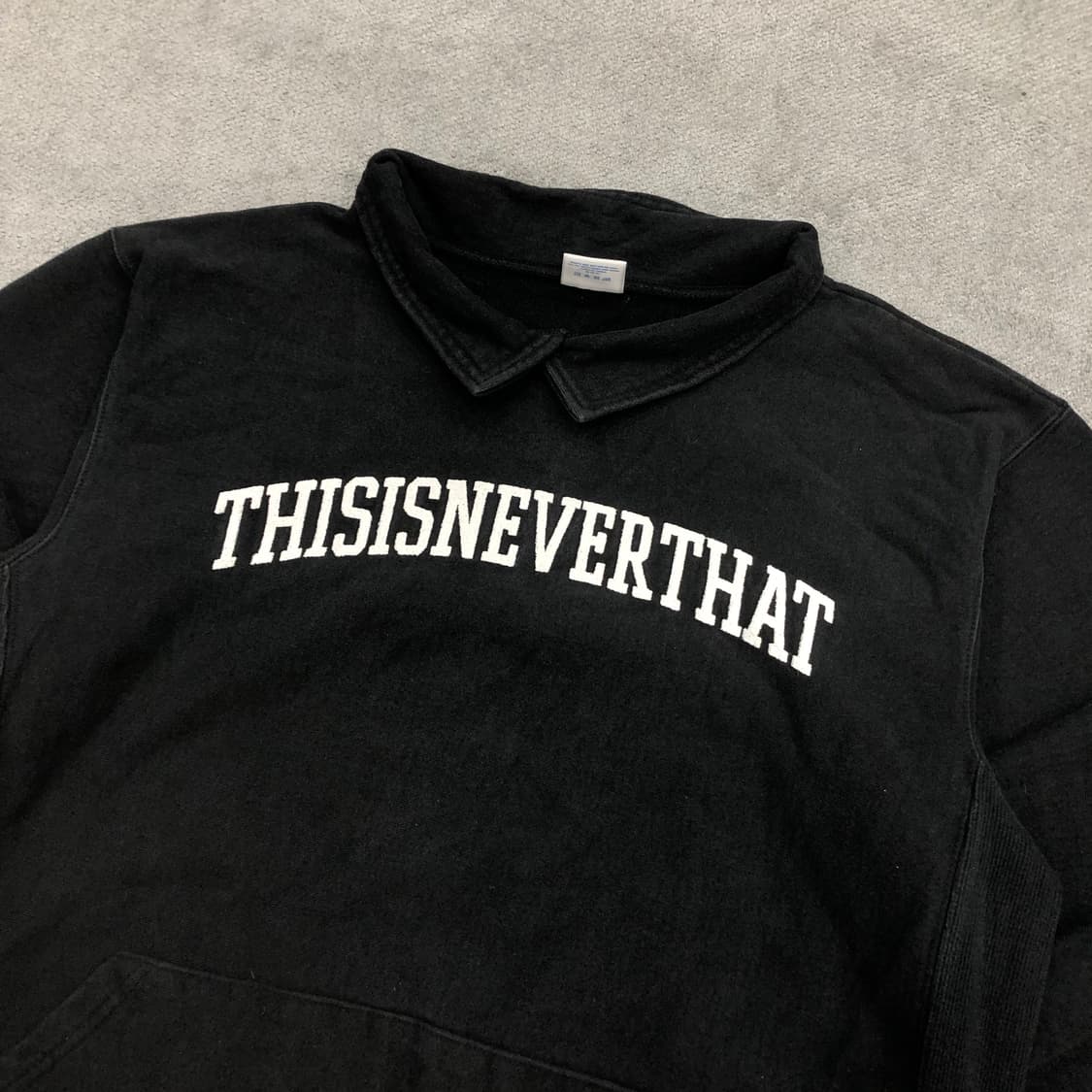 디스이즈네버댓 오버핏 카라 맨투맨 스웻셔츠 상품이미지2