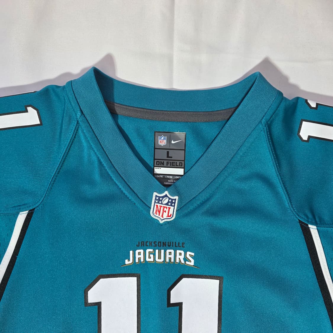 [L]나이키XNFL 잭슨빌 재규어스팀 Blaine Gabbert 져지 상품이미지2