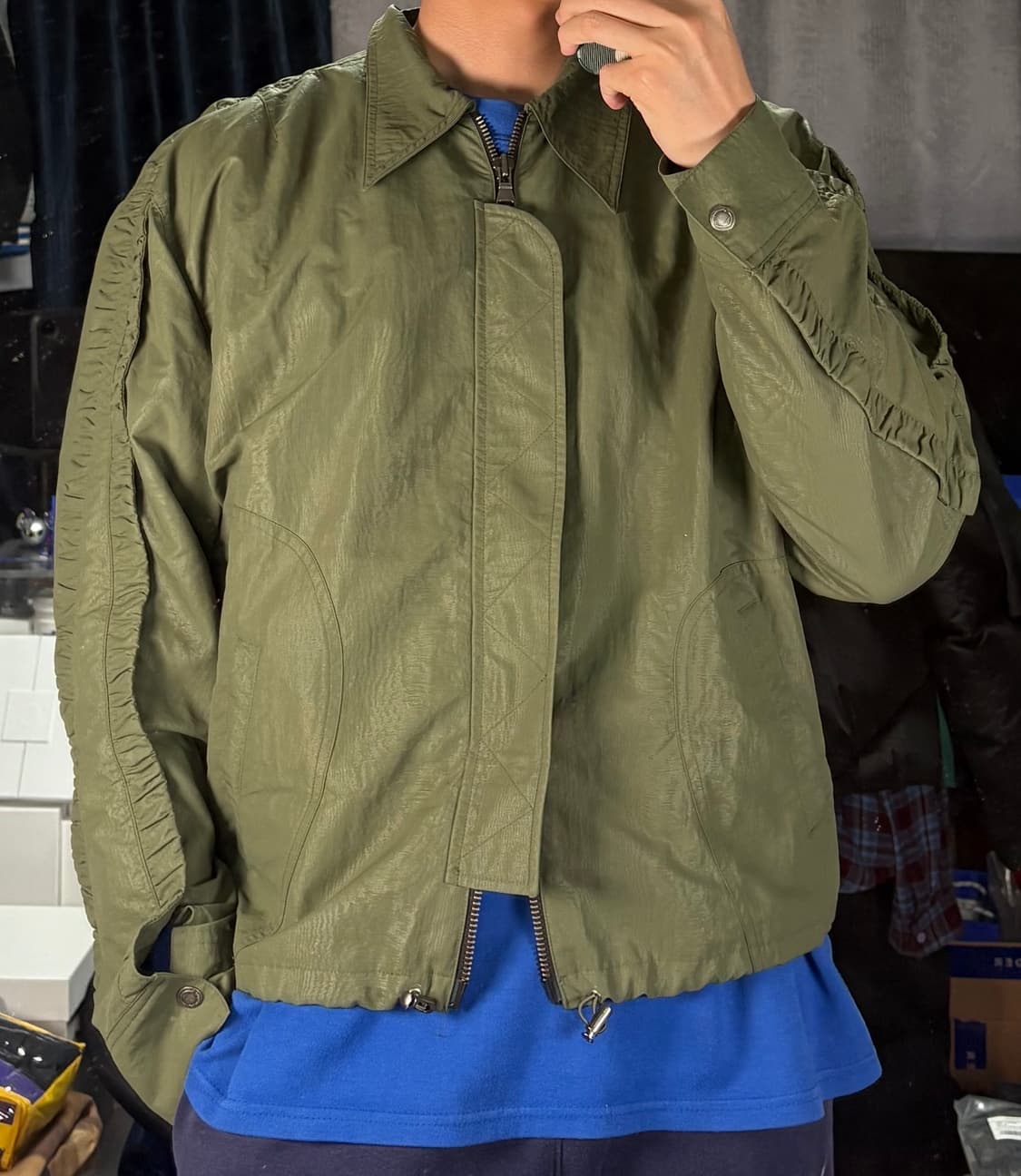 앤더슨벨 가르뎅 집업 자켓 XL 상품이미지8