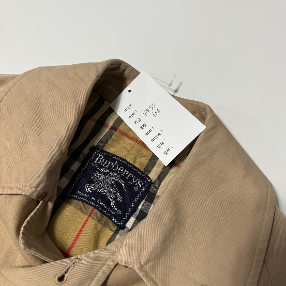 버버리 트렌치 코트  상품이미지8