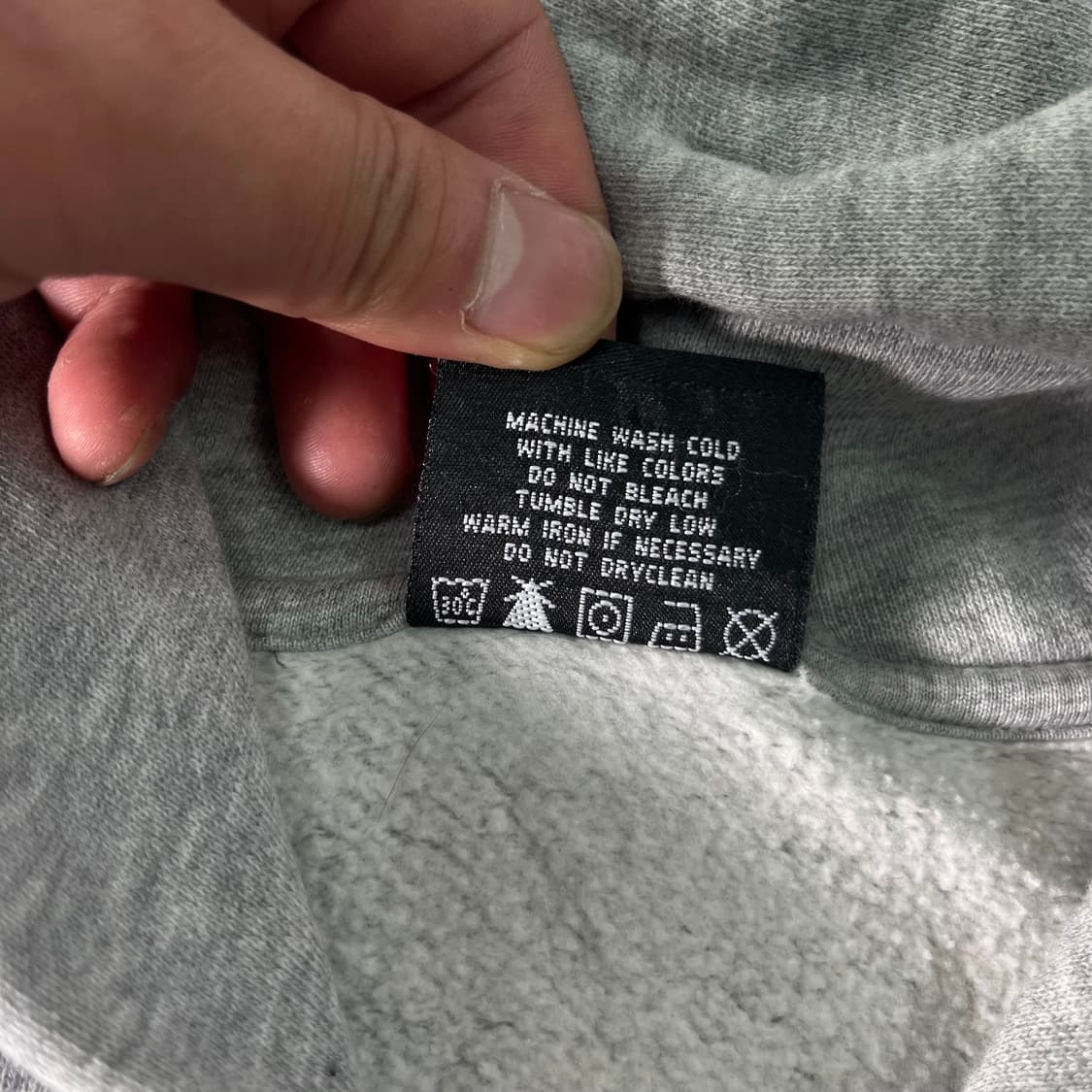 W 95 폴로랄프로렌 진스 스펠아웃 그레이 후드집업 상품이미지3