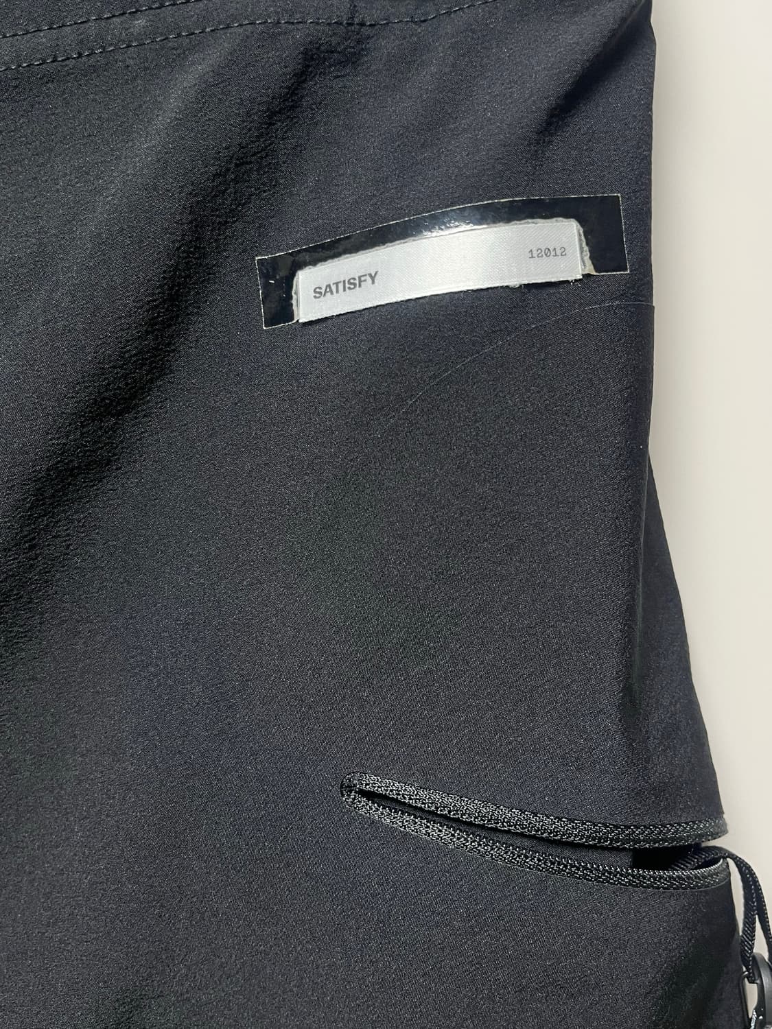 새티스파이 피스쉘 클라임 팬츠 블랙 상품이미지5