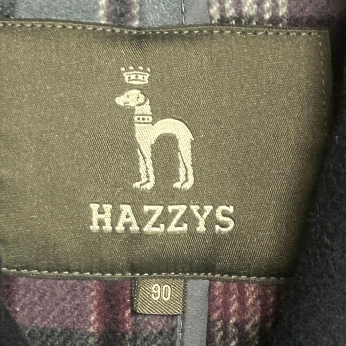 헤지스 네이비 울 혼방 더플 코트 90 상품이미지5