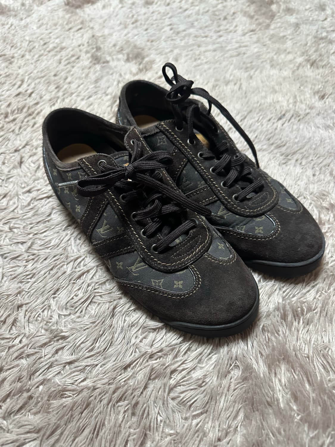 A010 빈티지 정품 루이비통 미니 린 스니커즈 상품이미지2