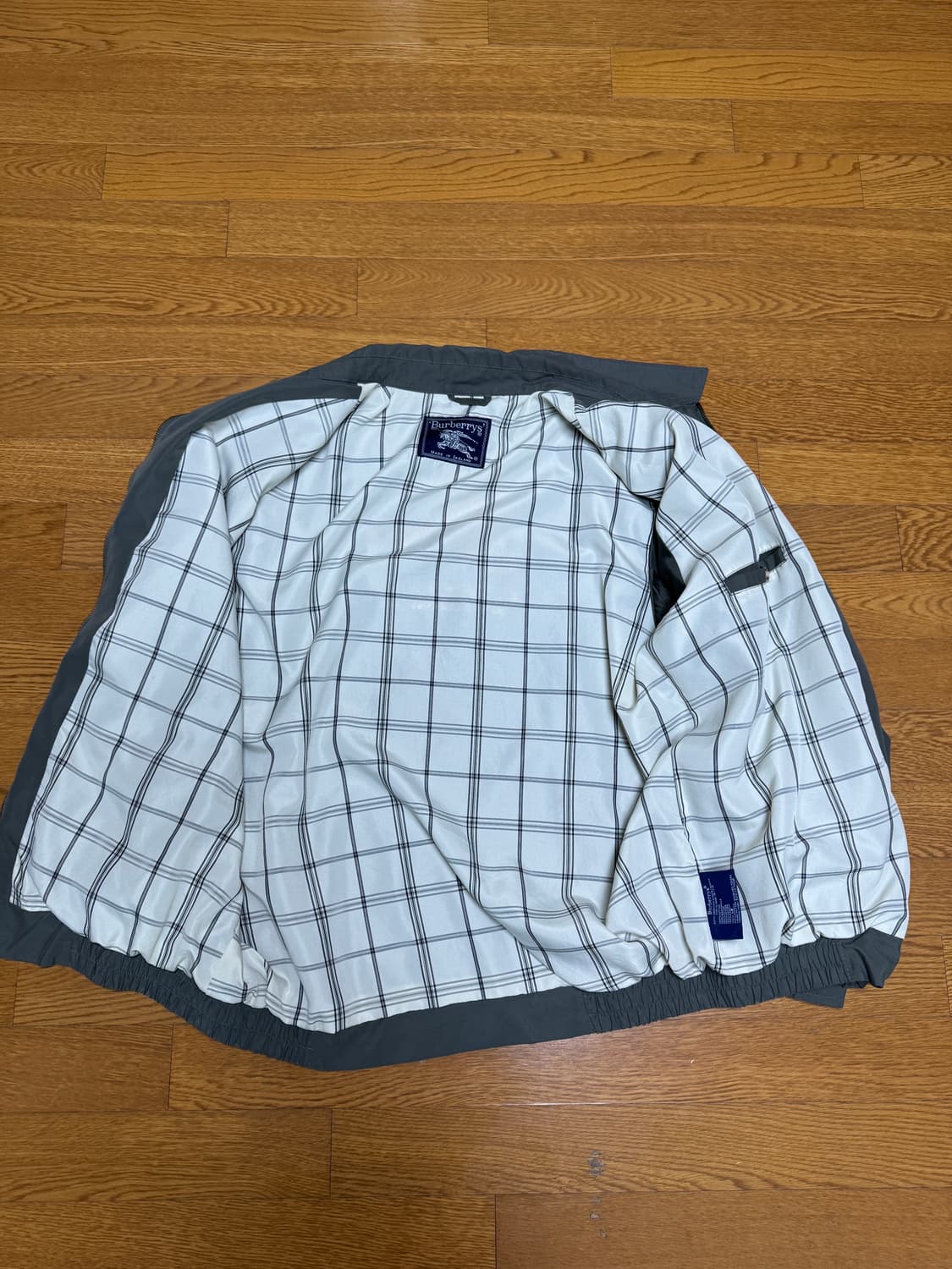 버버리 빈티지 블루종 자켓  상품이미지3