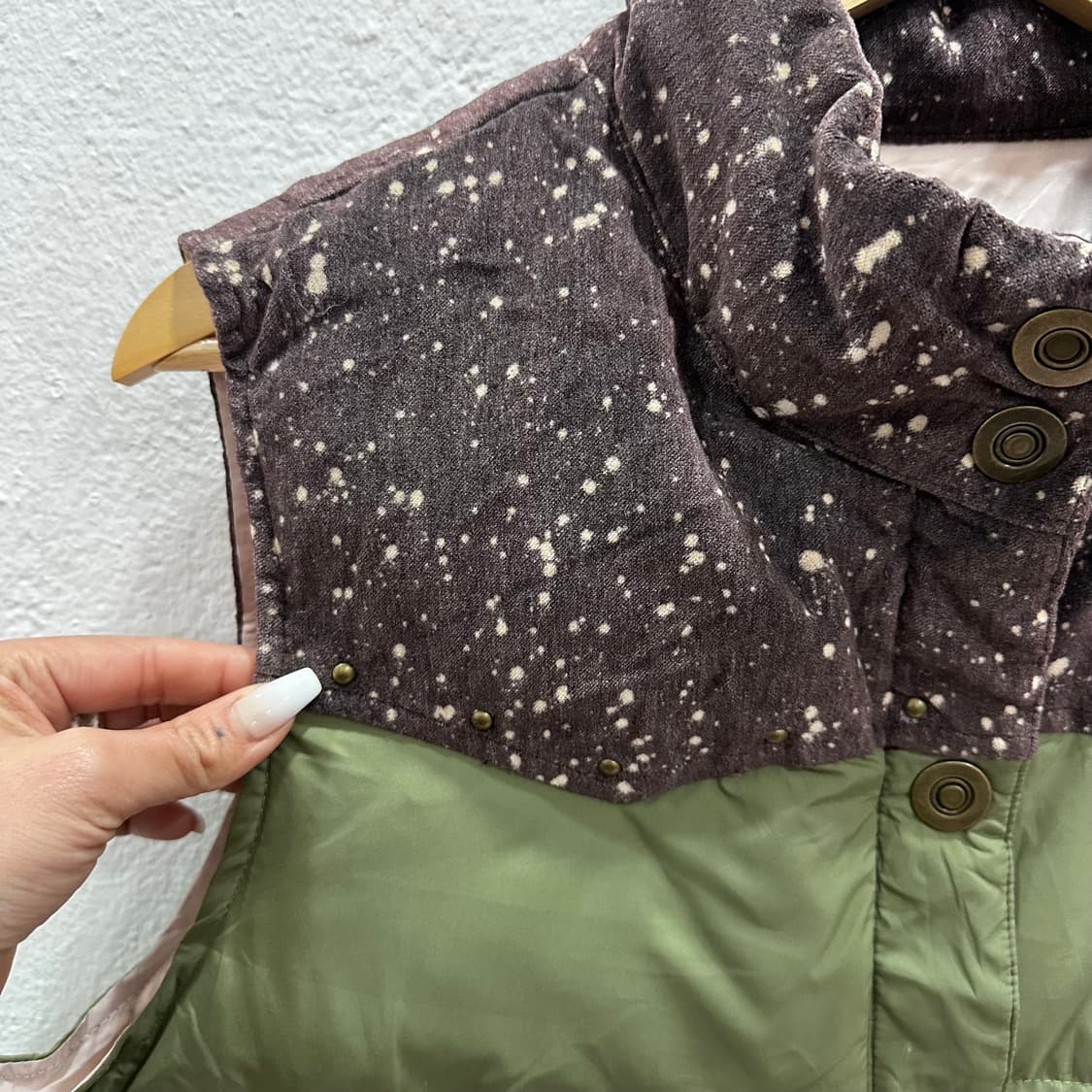 올드네이비 프로스트프리 푸퍼 다운 패딩 조끼M-L 상품이미지5