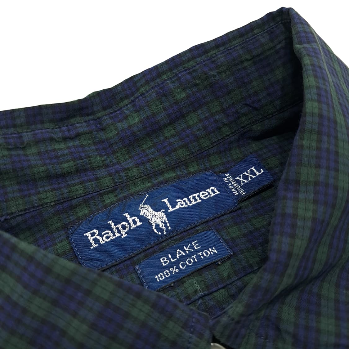 CN790 2XL 폴로 랄프로렌 모던블랙워치 타탄체크 긴팔 셔츠 남방 상품이미지4