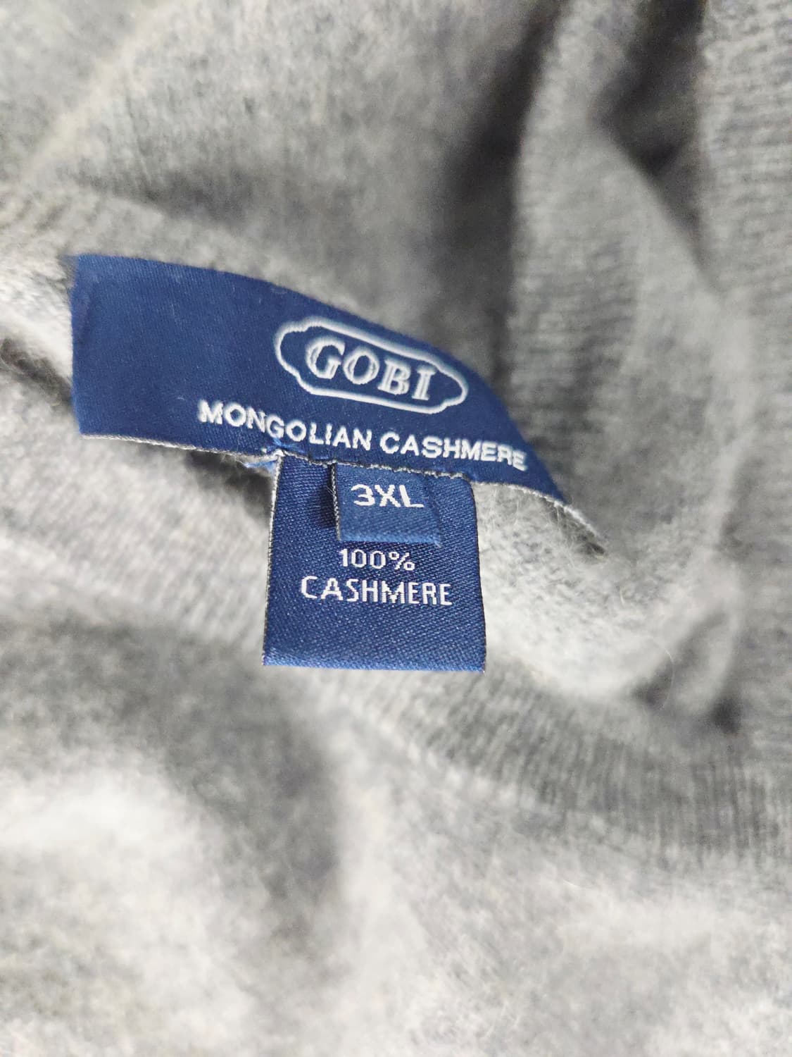 GOBI 고비 몽골리안 100% 캐시미어 브이넥 니트 상품이미지8