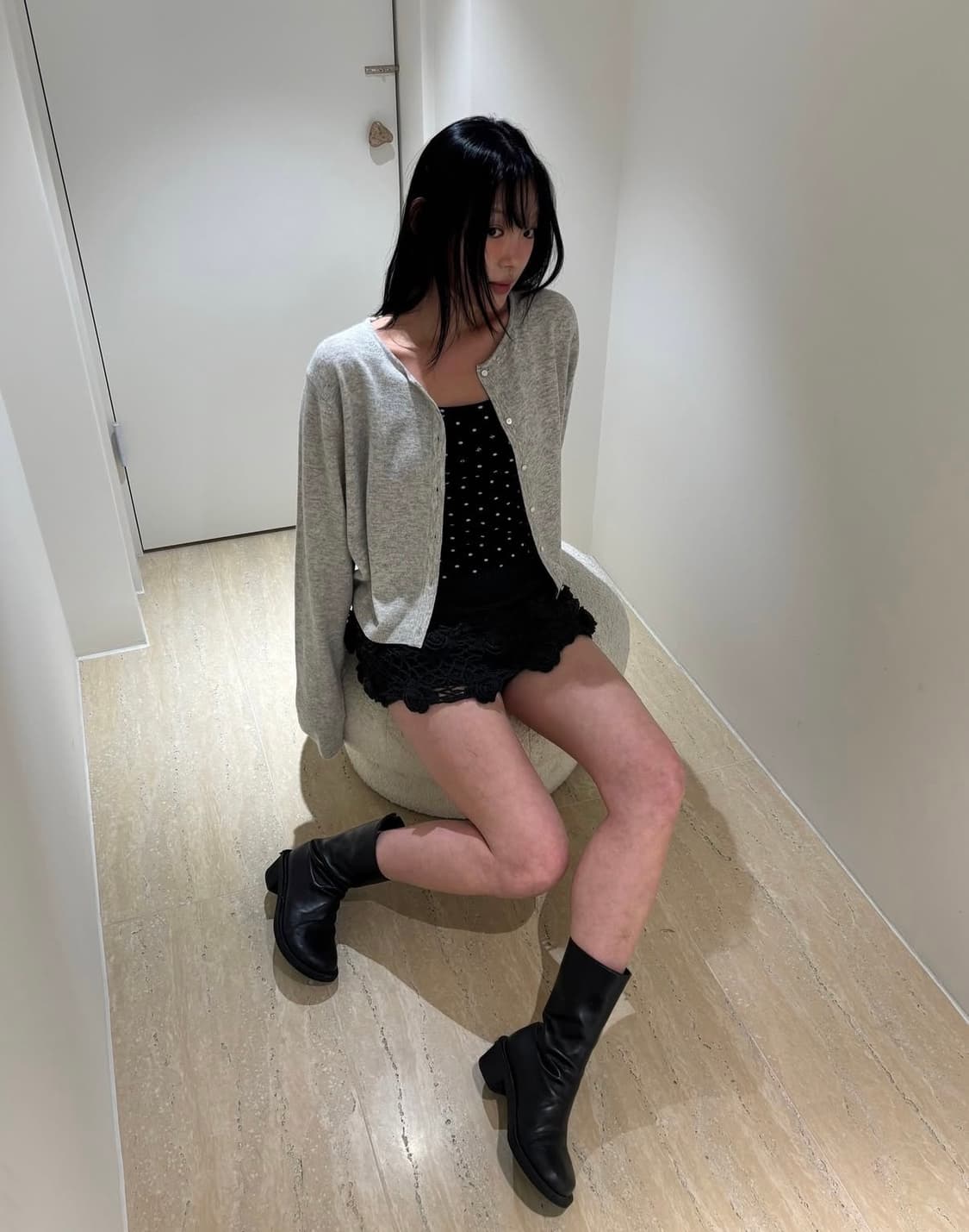 글로니 클래식 루즈핏 가디건 카디건 상품이미지5