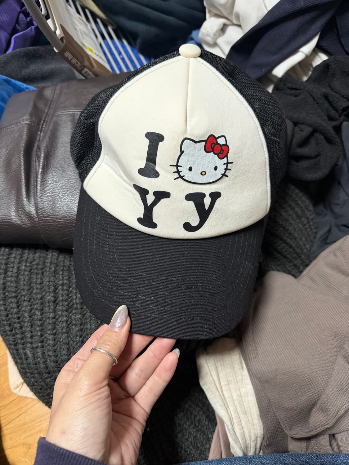 Open YY X kitty 모자 상품이미지1